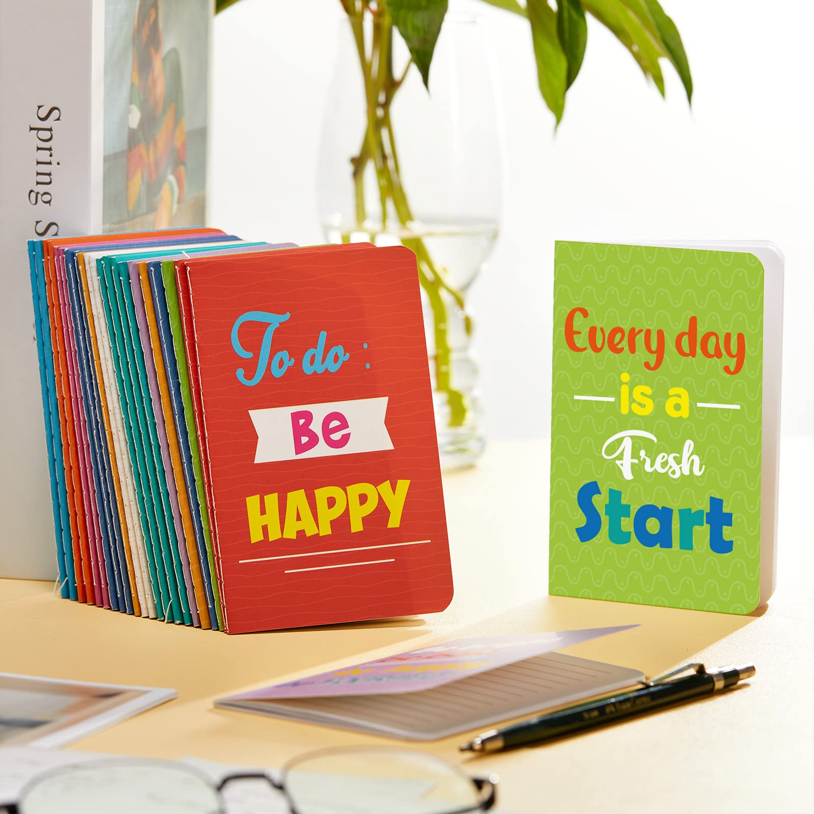 Foto 5 pulgar | Minicuadernos Coloridos Zonon, 24 Unidades, Regalos A Granel, 8 X 12,5 Cm - Venta Internacional.