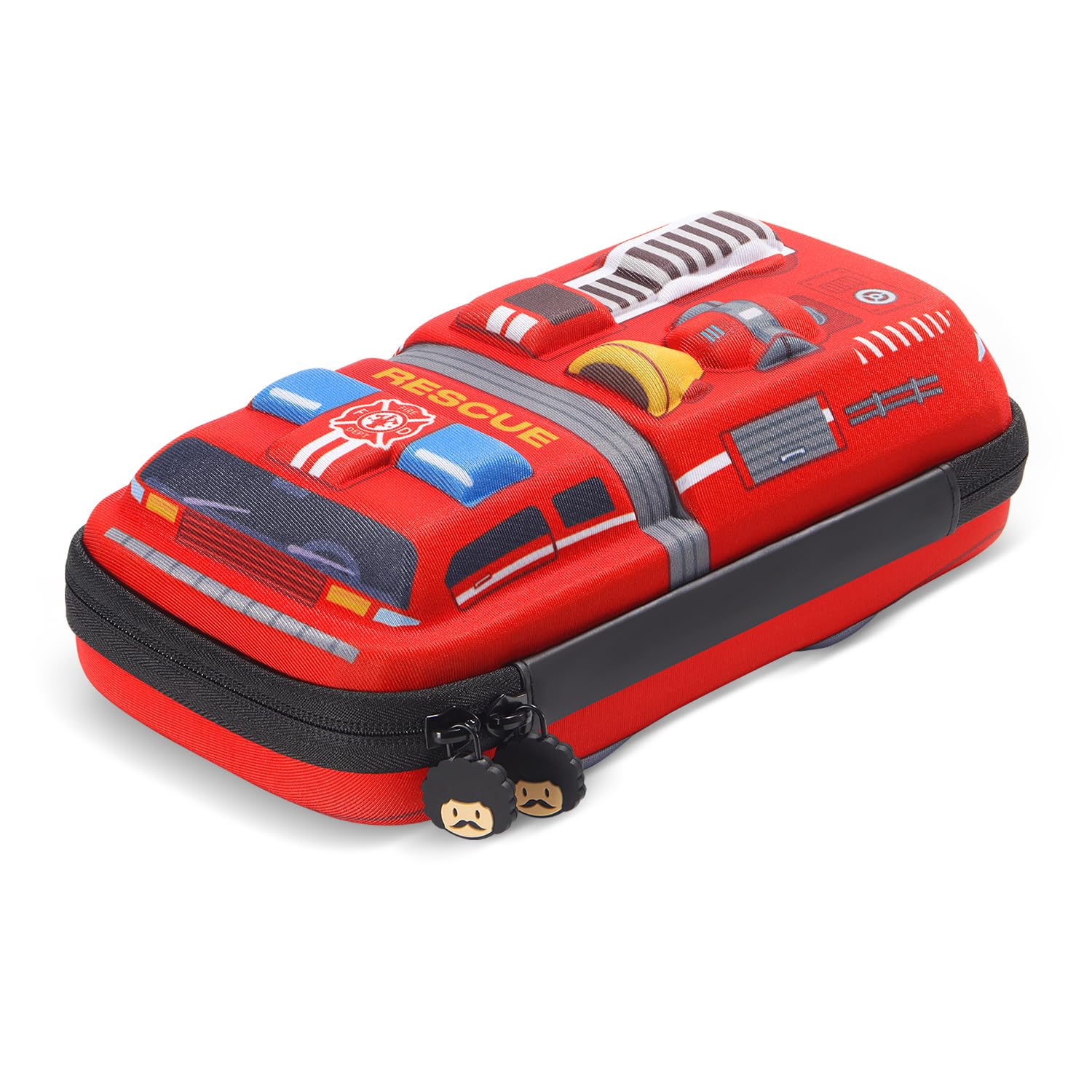 Estuche Para Lápices Rockpapa, Camión De Bomberos De Gran Capacidad, Para Niños, Color Rojo - Venta Internacional.