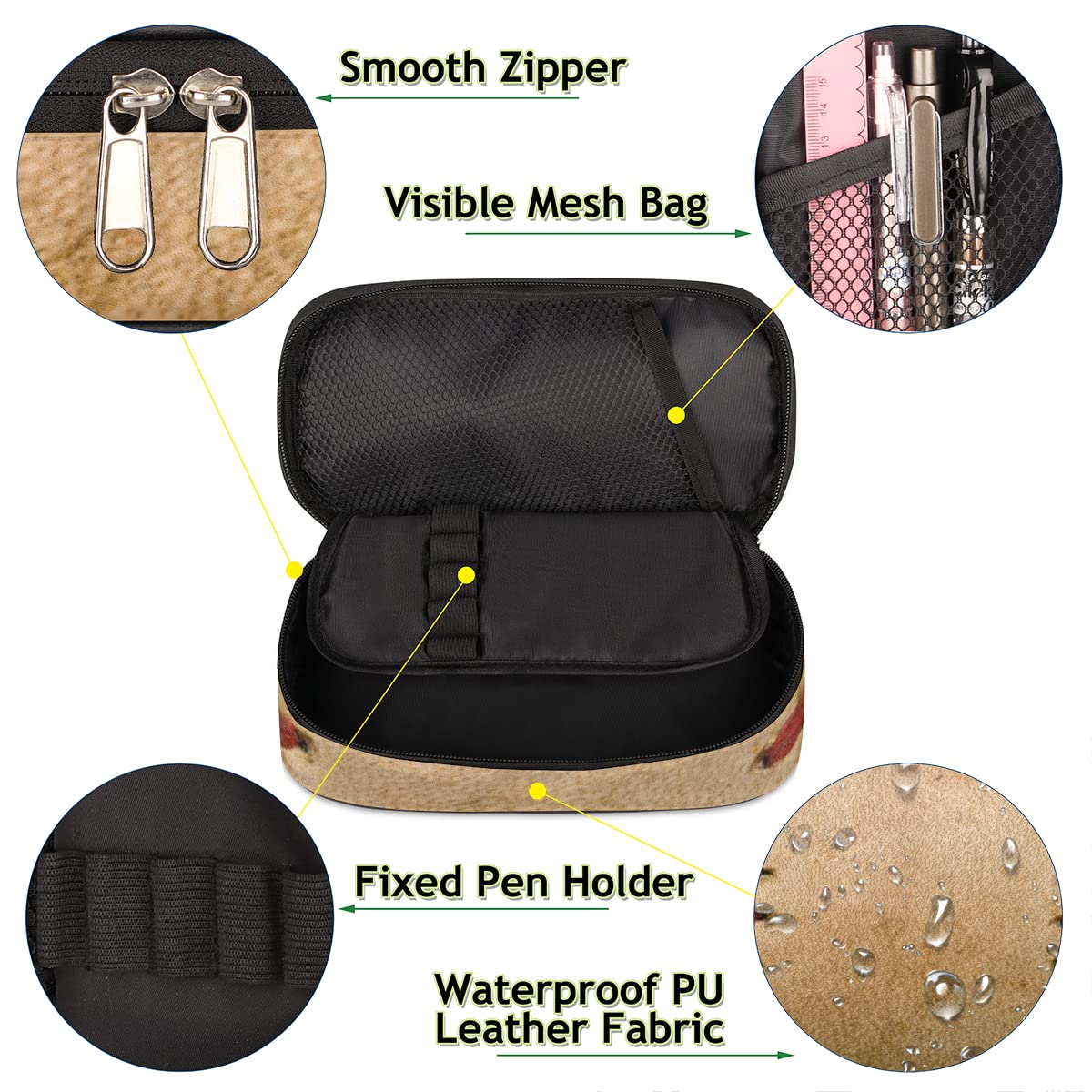 Foto 5 pulgar | Estuche Para Lápices Pardick Sport, Pelota De Béisbol De Gran Capacidad Para Todas Las Edades - Venta Internacional.