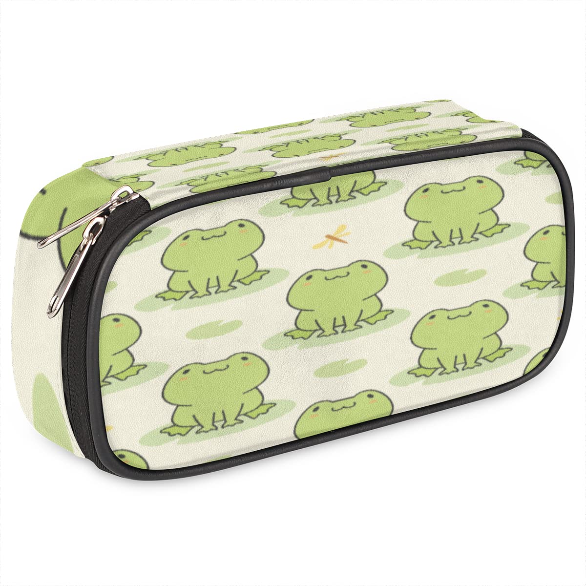 Foto 2 pulgar | Estuche Para Lápices Pardick Cute Frog De Gran Capacidad Para Oficina O Escuela - Venta Internacional.