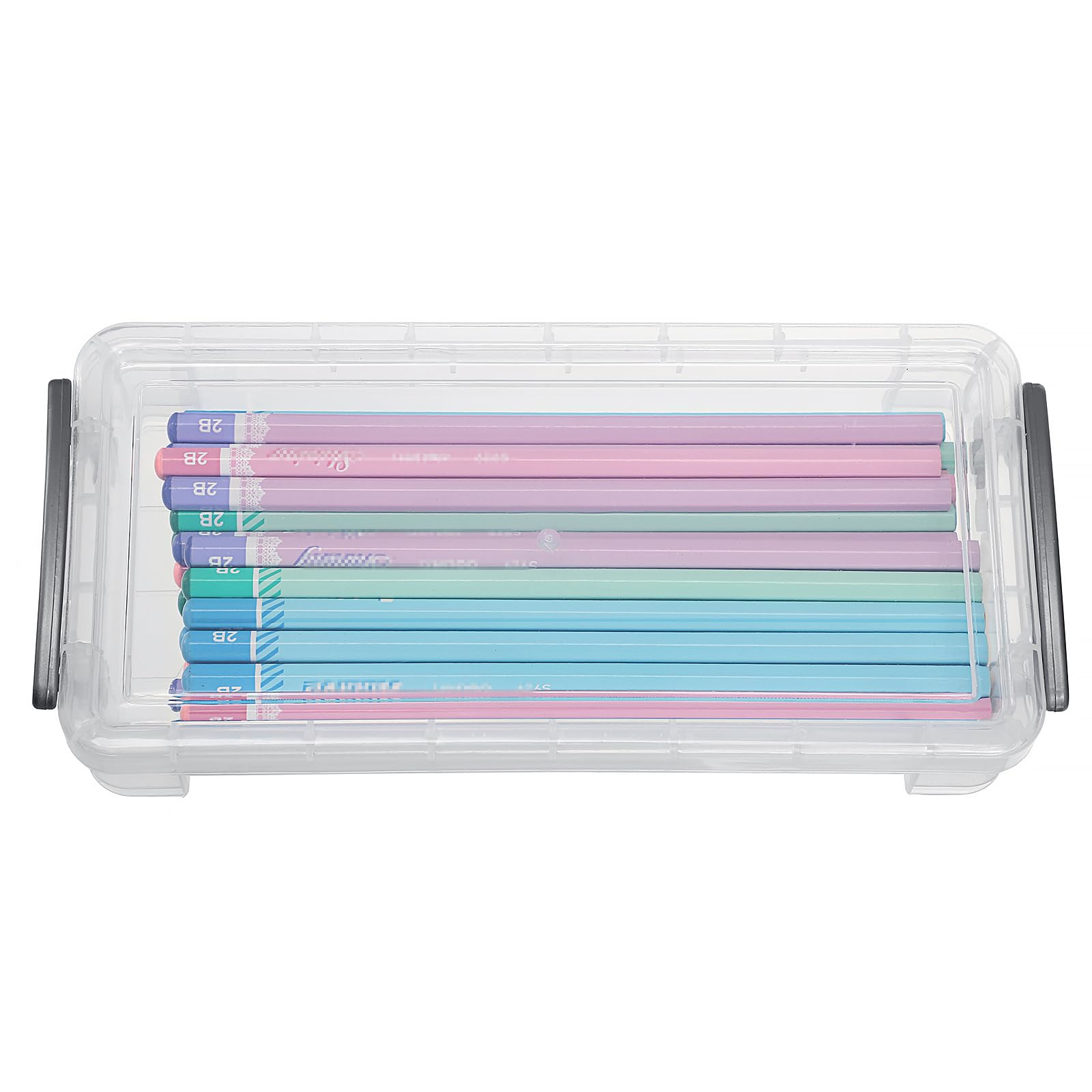Foto 3 | Caja De Lápices Btsky De Plástico Transparente De Gran Capacidad (paquete De 6) - Venta Internacional.