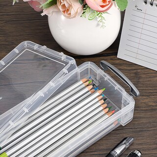 Foto 6 | Caja De Lápices Btsky De Plástico Transparente De Gran Capacidad (paquete De 6) - Venta Internacional.