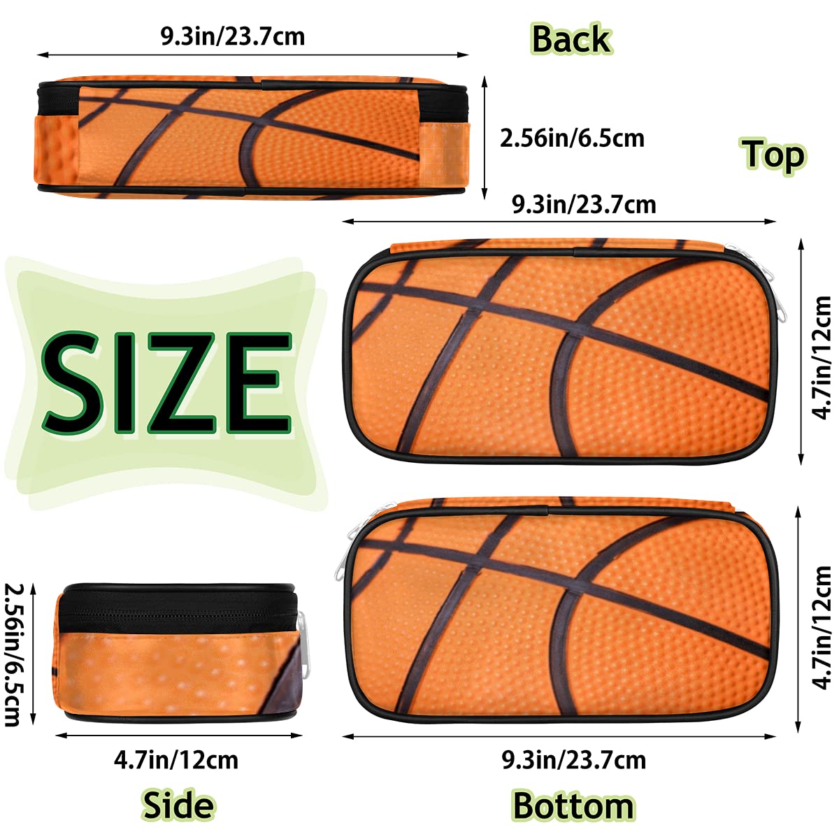 Foto 3 | Estuche Para Lápices Pardick Basketball Sport De Gran Capacidad Para Niños - Venta Internacional.