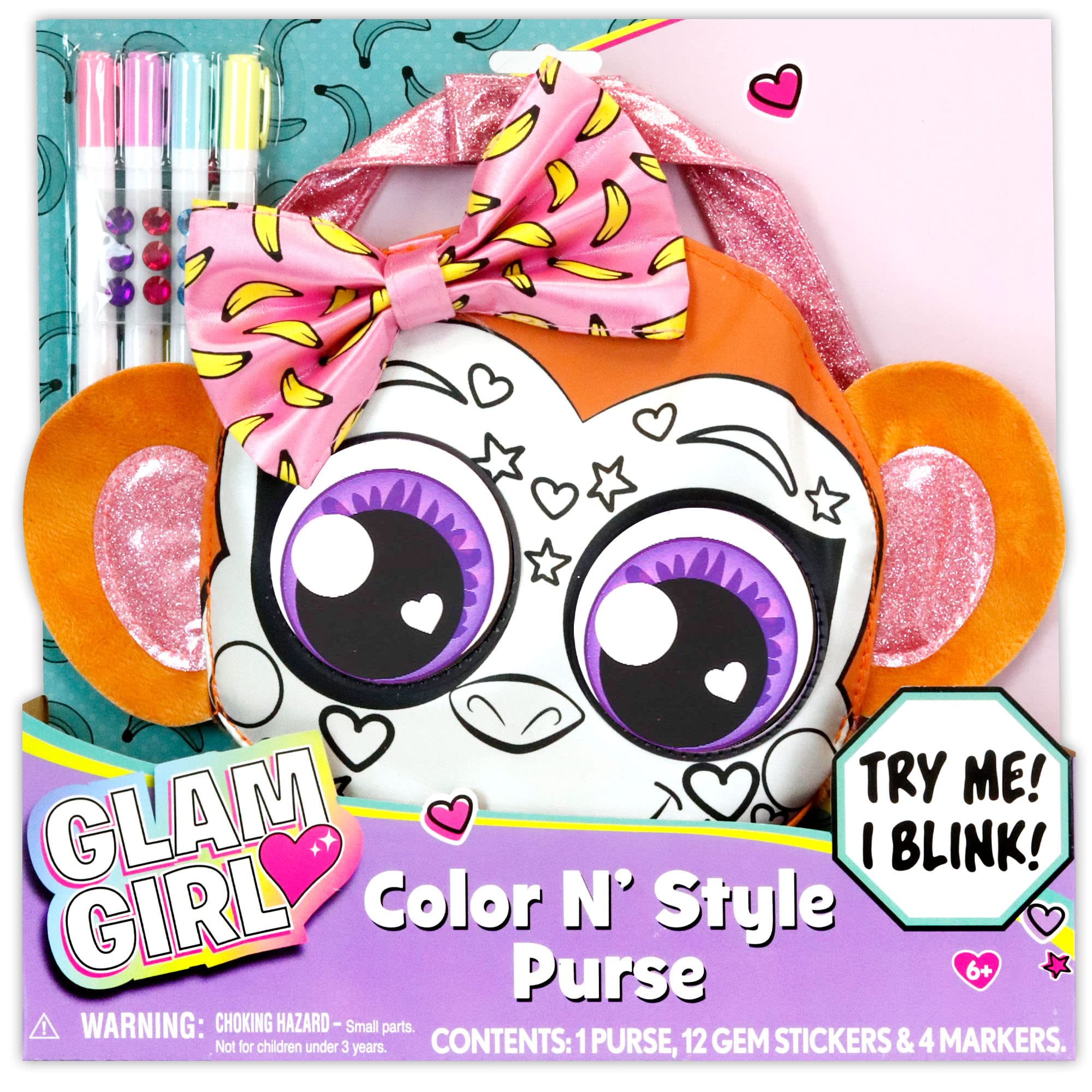 Foto 2 pulgar | Bandolera Tara Toys Monkey Color N Style Con Rotuladores Y Pegatinas - Venta Internacional.