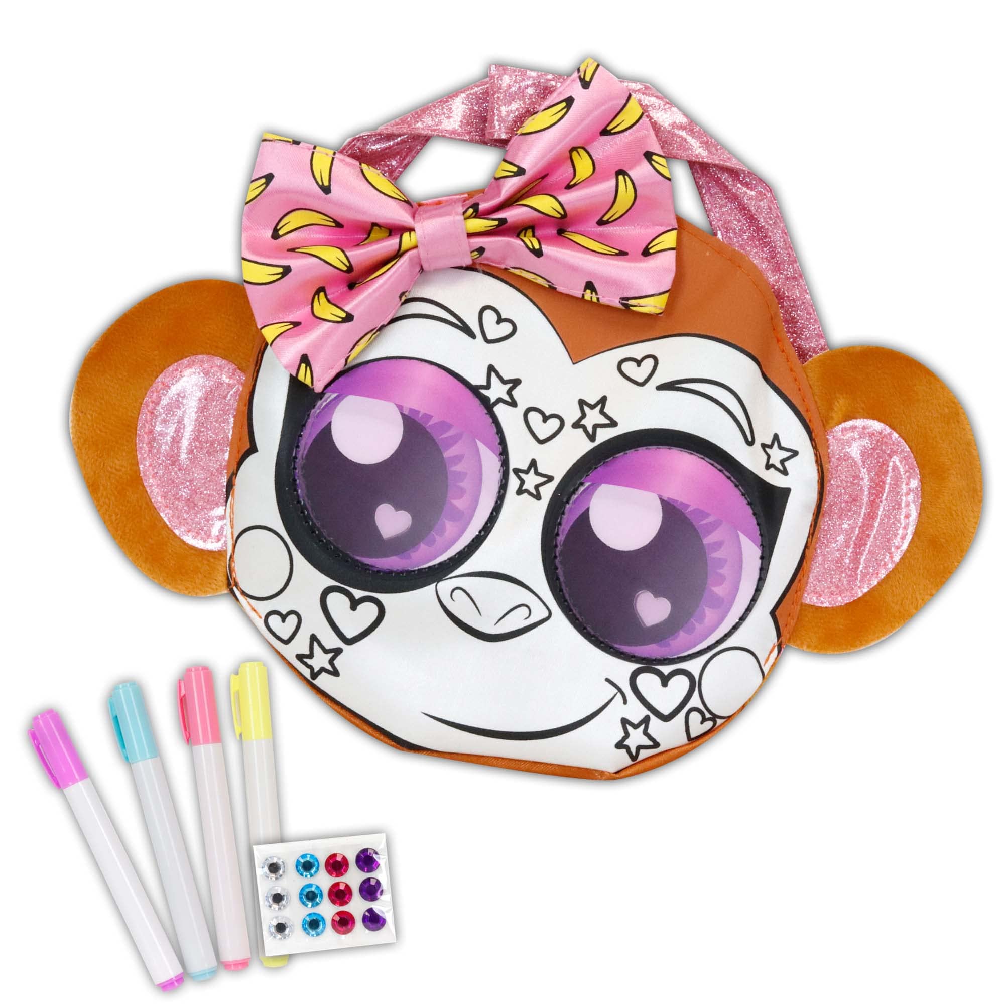 Foto 3 pulgar | Bandolera Tara Toys Monkey Color N Style Con Rotuladores Y Pegatinas - Venta Internacional.