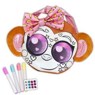Foto 2 | Bandolera Tara Toys Monkey Color N Style Con Rotuladores Y Pegatinas - Venta Internacional.