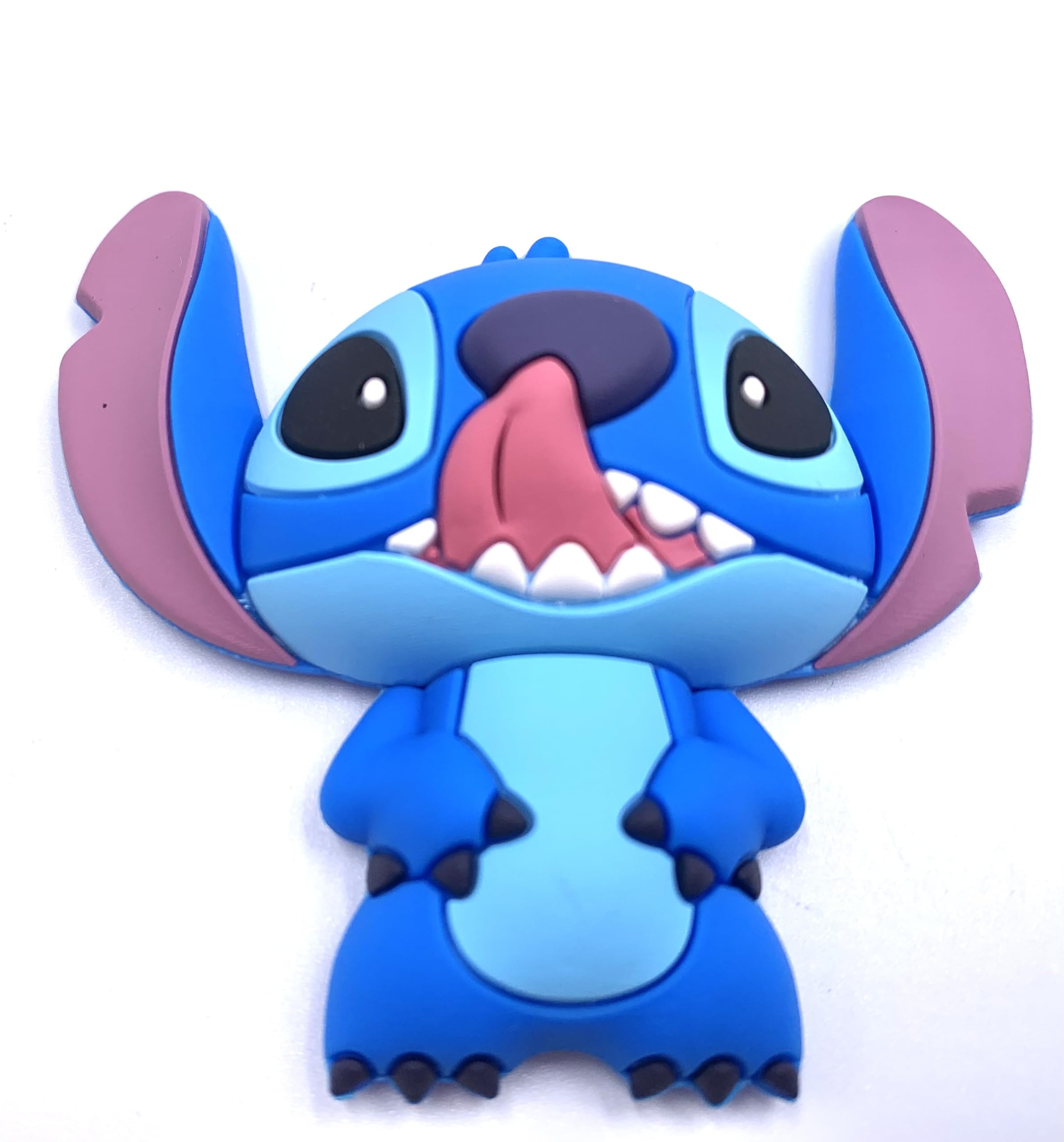 Foto 4 pulgar | Set De Imanes Con Monograma De Disney Stitch Con Lengüeta Y Comida - Venta Internacional.