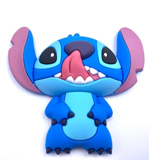 Foto 3 | Set De Imanes Con Monograma De Disney Stitch Con Lengüeta Y Comida - Venta Internacional.