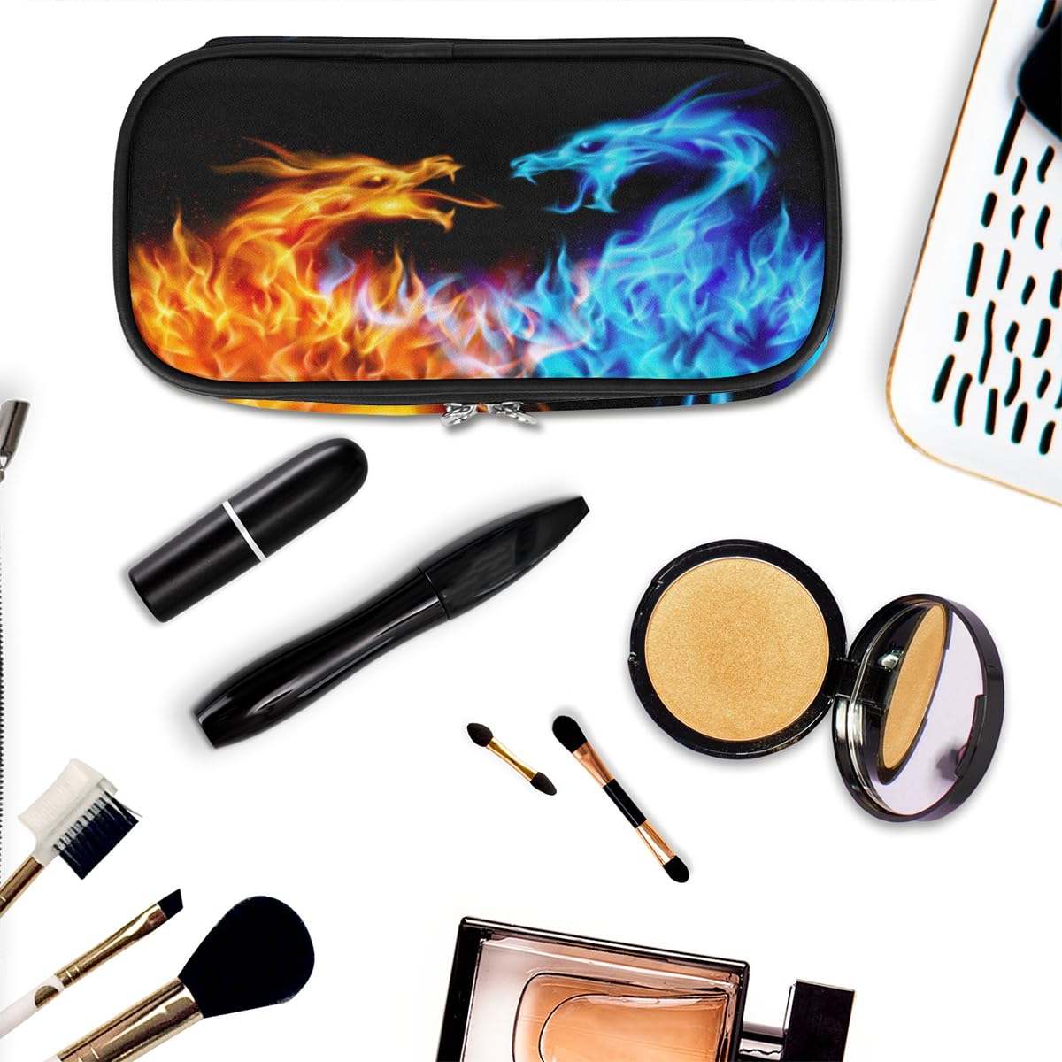Foto 7 | Estuche Para Lápices Pardick Flame Dragon De Gran Capacidad Para Niños - Venta Internacional.
