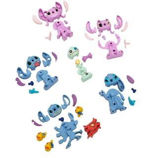 Foto 2 | Borradores Pequeños Para Figuras Stitch Surprise, Paquete De 6, De Regreso A Clases - Venta Internacional.