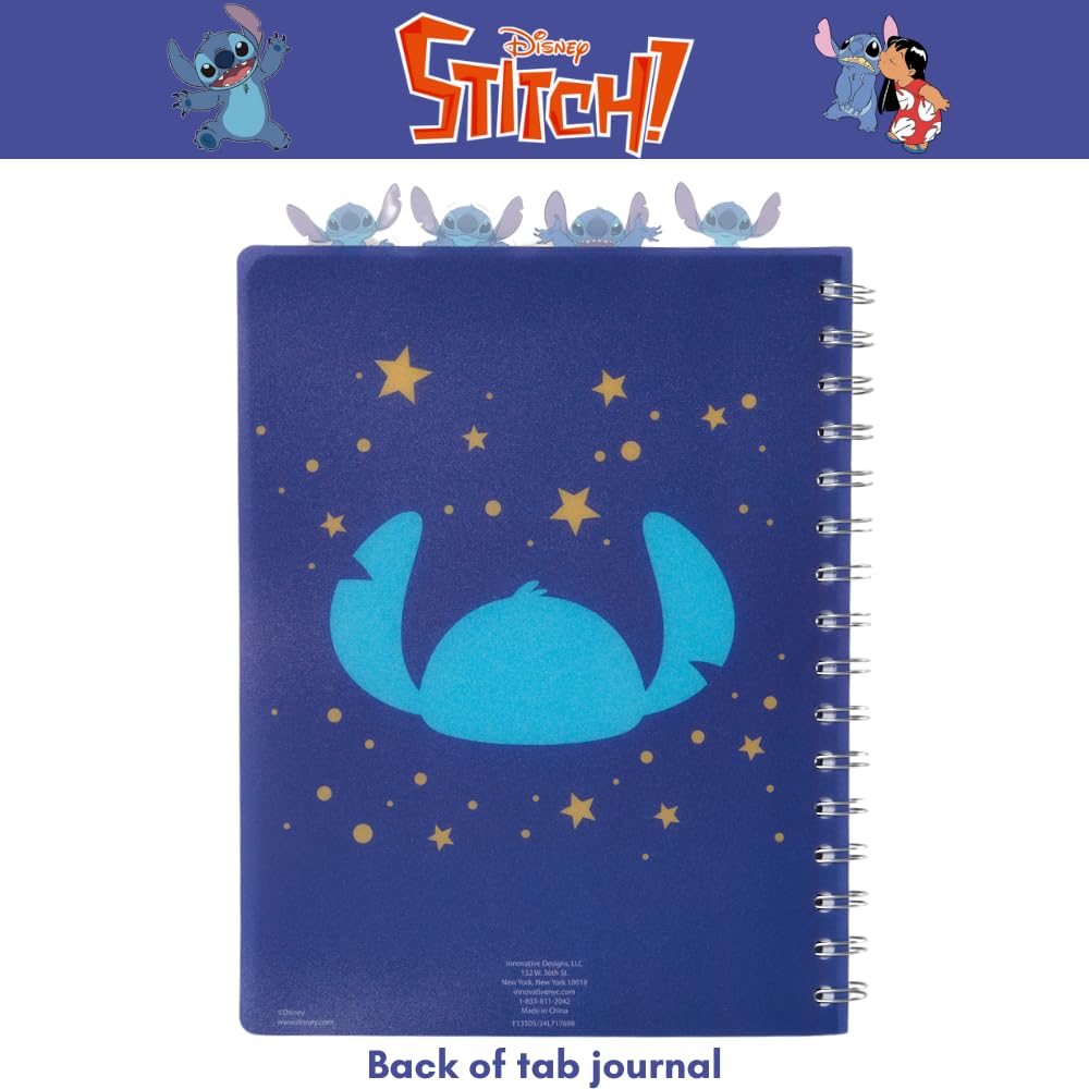 Foto 6 pulgar | Set De Cuadernos Con Diseños Innovadores Disney Stitch Tab Journal - Venta Internacional.