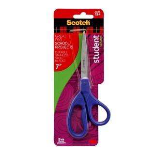 Foto 4 | Tijeras Scotch 1407sg Para Estudiantes, 18 Cm, Azul, Verde O Morado - Venta Internacional.