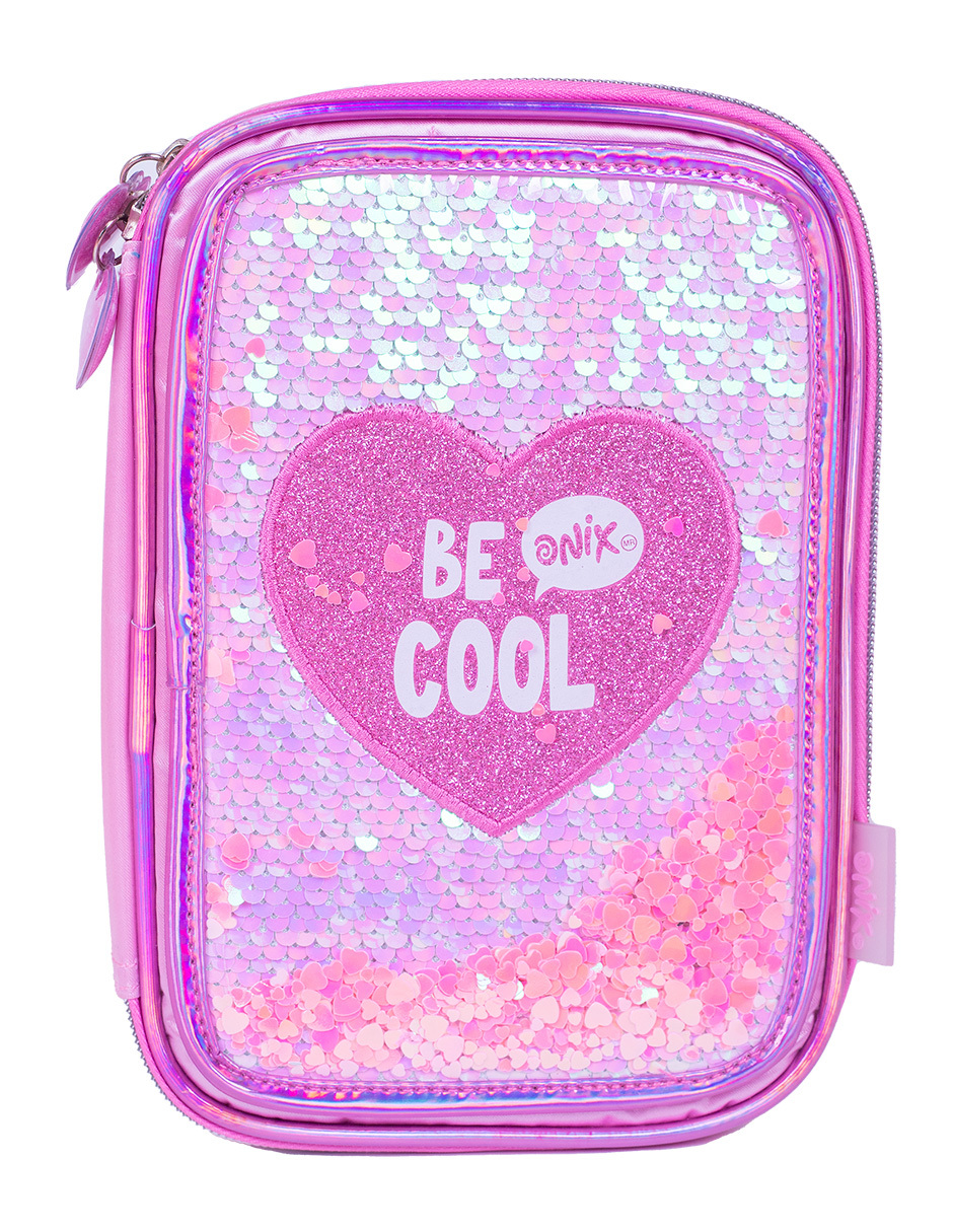 Foto 2 pulgar | Estuche Escolar Para Niña, Onix, ''be Cool''