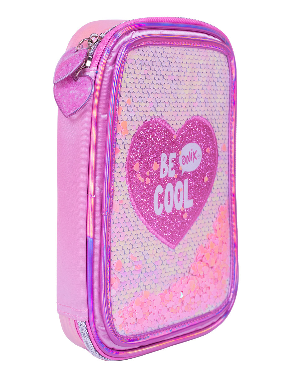 Foto 3 pulgar | Estuche Escolar Para Niña, Onix, ''be Cool''