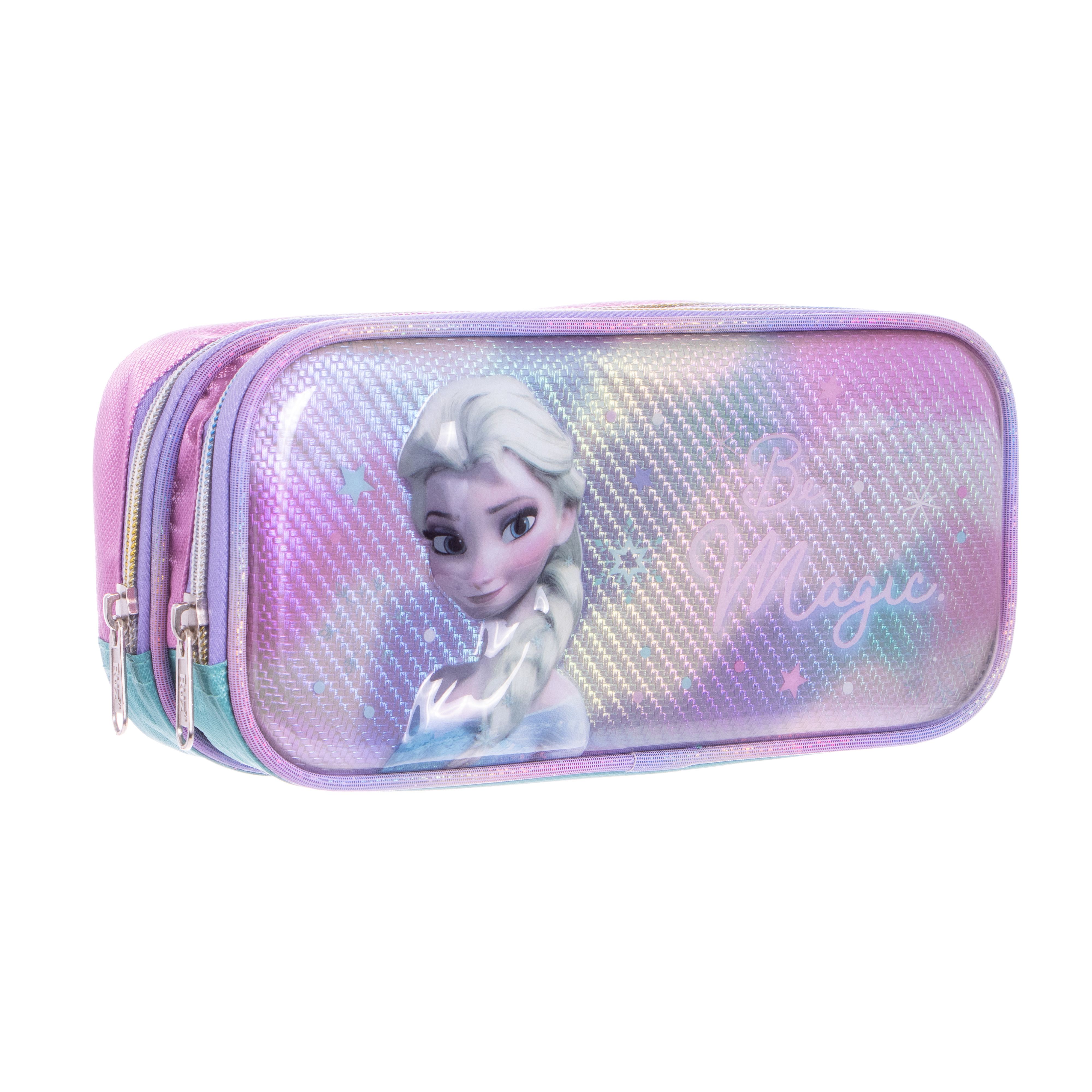 Foto 3 pulgar | Lapicera Triple Infantil Disney Frozen 3d
