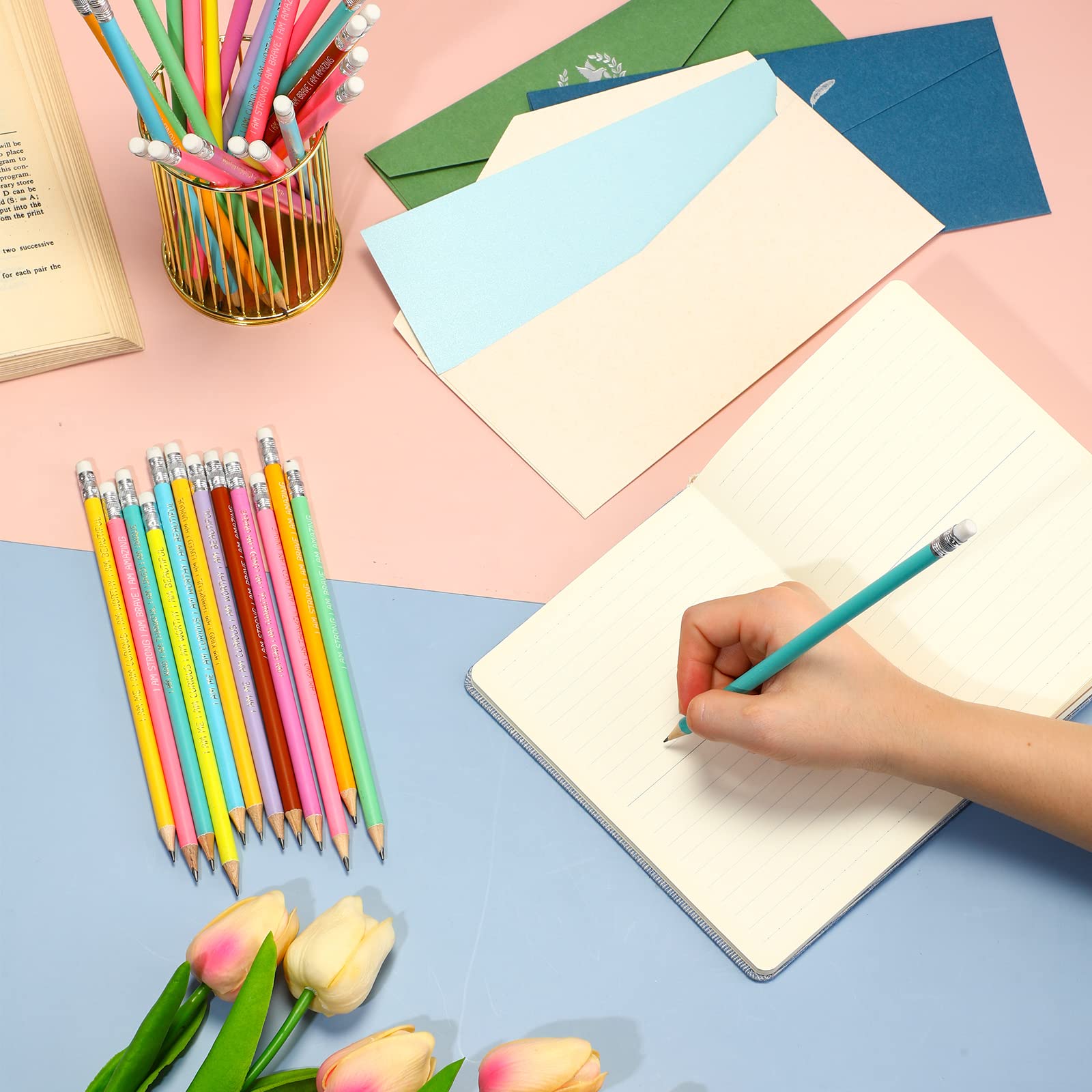 Foto 4 | Cita Inspiradora De Pencils Fumete, 240 Unidades, Para Estudiantes - Venta Internacional.