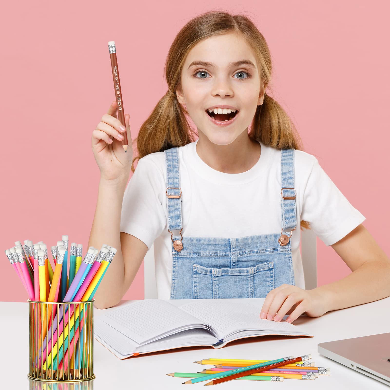 Foto 6 | Cita Inspiradora De Pencils Fumete, 240 Unidades, Para Estudiantes - Venta Internacional.