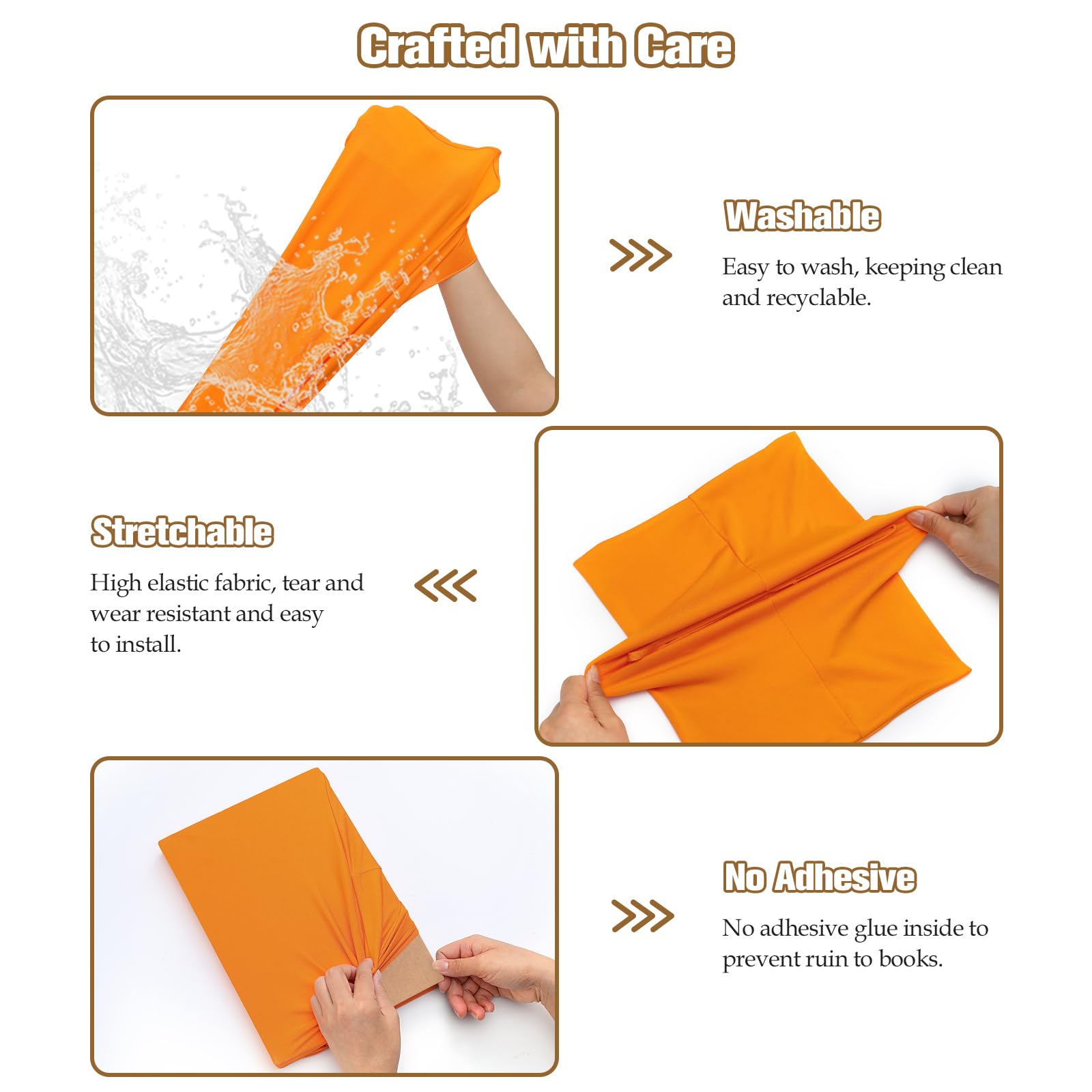 Foto 5 pulgar | Funda De Libro Moko, Estirable Y Reutilizable, Para Libros De 9 X 11 Pulgadas - Venta Internacional.