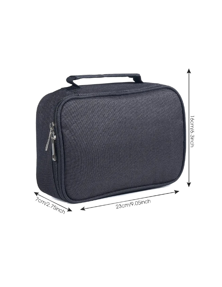 Foto 5 pulgar | Estuche Para Lápices 72 Ranuras Organizadoras Negro + Gratis Termo Güish De Regalo