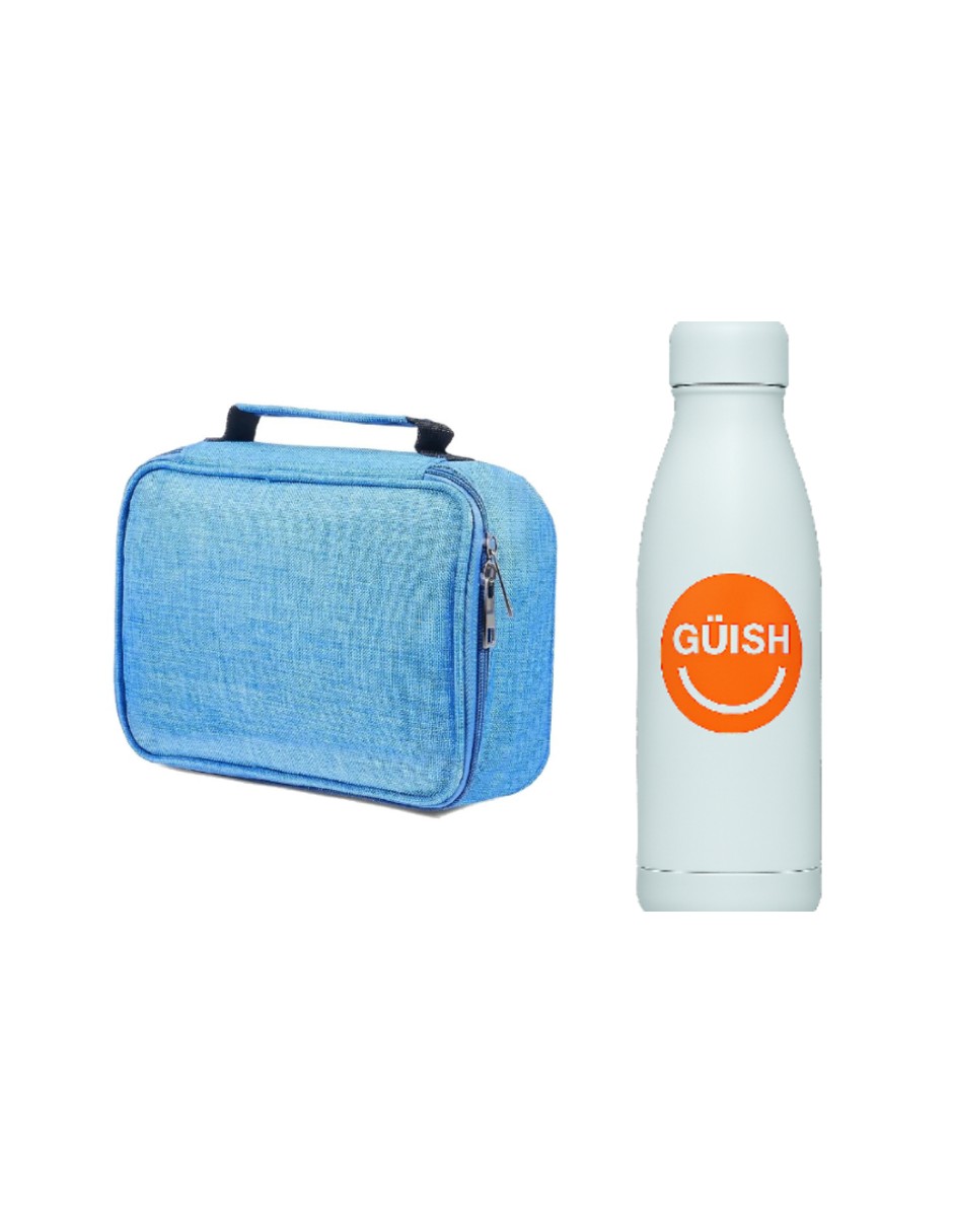 Estuche Para Lapices 72 Ranuras Organizado Azul + Gratis Termo Güish De Regalo