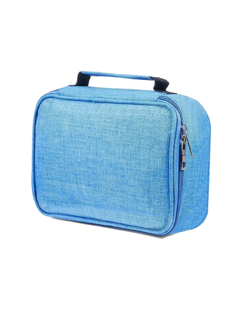 Foto 3 pulgar | Estuche Para Lapices 72 Ranuras Organizado Azul + Gratis Termo Güish De Regalo