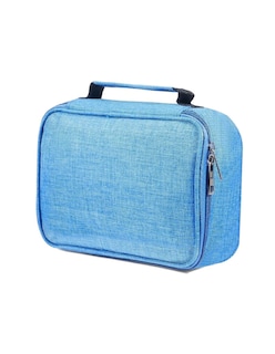 Foto 2 | Estuche Para Lapices 72 Ranuras Organizado Azul + Gratis Termo Güish De Regalo