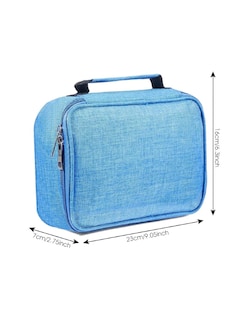 Foto 4 | Estuche Para Lapices 72 Ranuras Organizado Azul + Gratis Termo Güish De Regalo