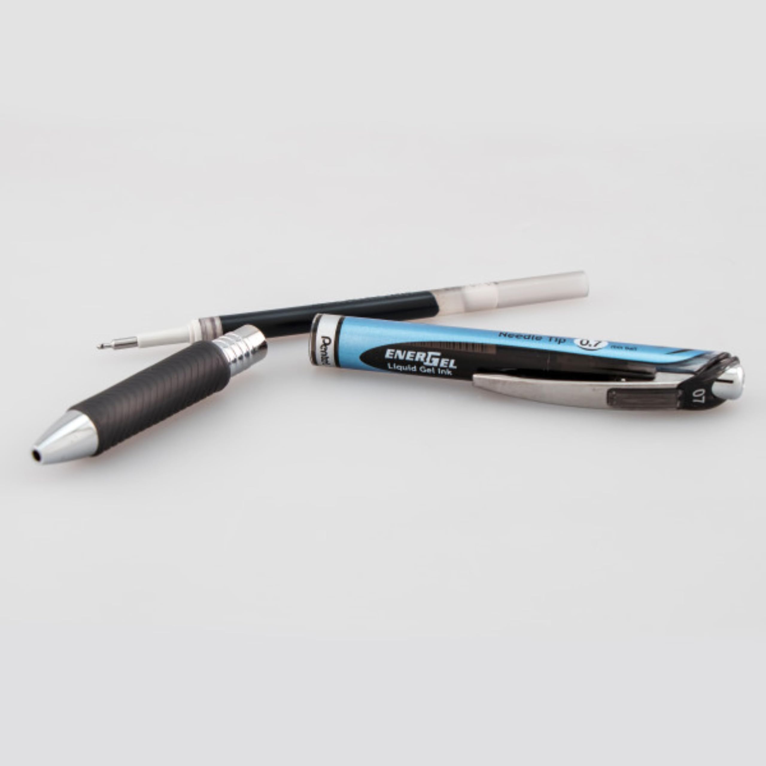 Foto 6 pulgar | Bolígrafo Pentel Energel Rtx Retráctil Con Punta De Aguja De 0 7 Mm  Tinta Negra - Venta Internacional.