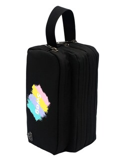 Foto 3 | Lapicera de Tres Compartimentos Swag B-305 color Negro