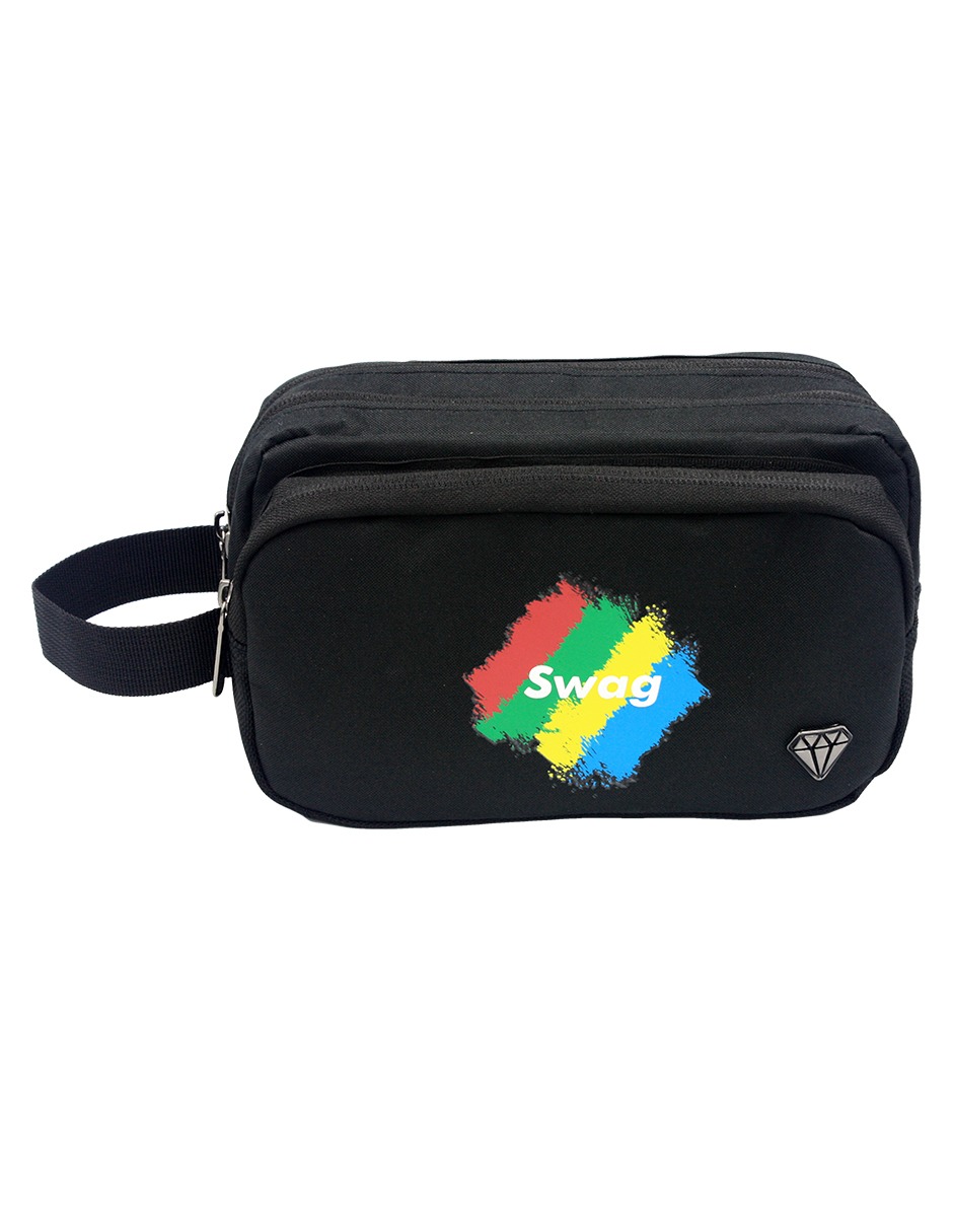 Foto 3 pulgar | Lapicera de Tres Compartimentos Swag B-305 color Negro