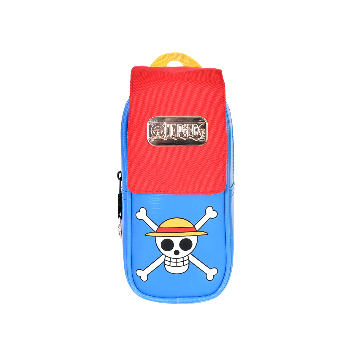 Lapicera Escolar Luffy One Piece Roja Y Azul Classic