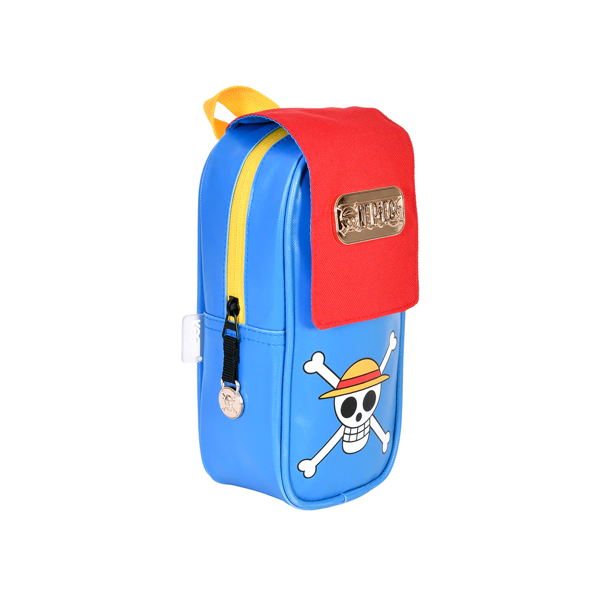 Foto 3 pulgar | Lapicera Escolar Luffy One Piece Roja Y Azul Classic