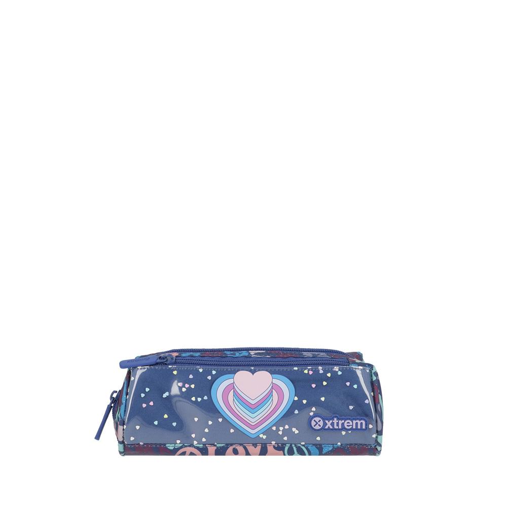 Lapicera Xtrem Campbell 4xt Blue Hearts Azul