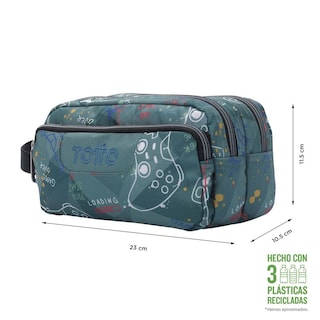 Foto 2 | Lapicera Totto Multiusos Agapec 2416z-5dr Gris Gris