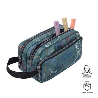 Foto 3 | Lapicera Totto Multiusos Agapec 2416z-5dr Gris Gris