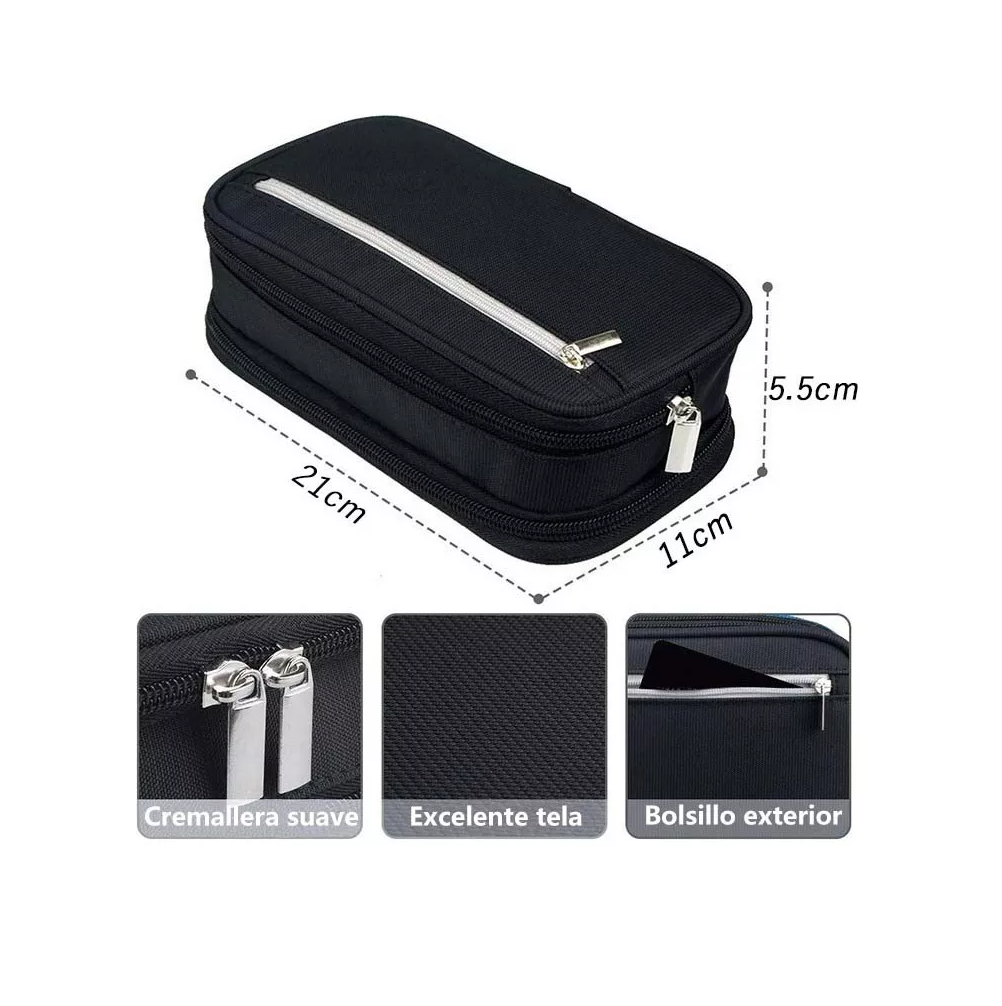 Foto 5 | Estuche para Bolígrafos Negro