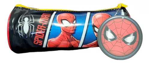 Foto 2 pulgar | Lapicera Spiderman Negra Marvel Disney Cilindrica