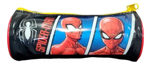 Foto 3 pulgar | Lapicera Spiderman Negra Marvel Disney Cilindrica