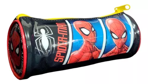 Foto 4 pulgar | Lapicera Spiderman Negra Marvel Disney Cilindrica