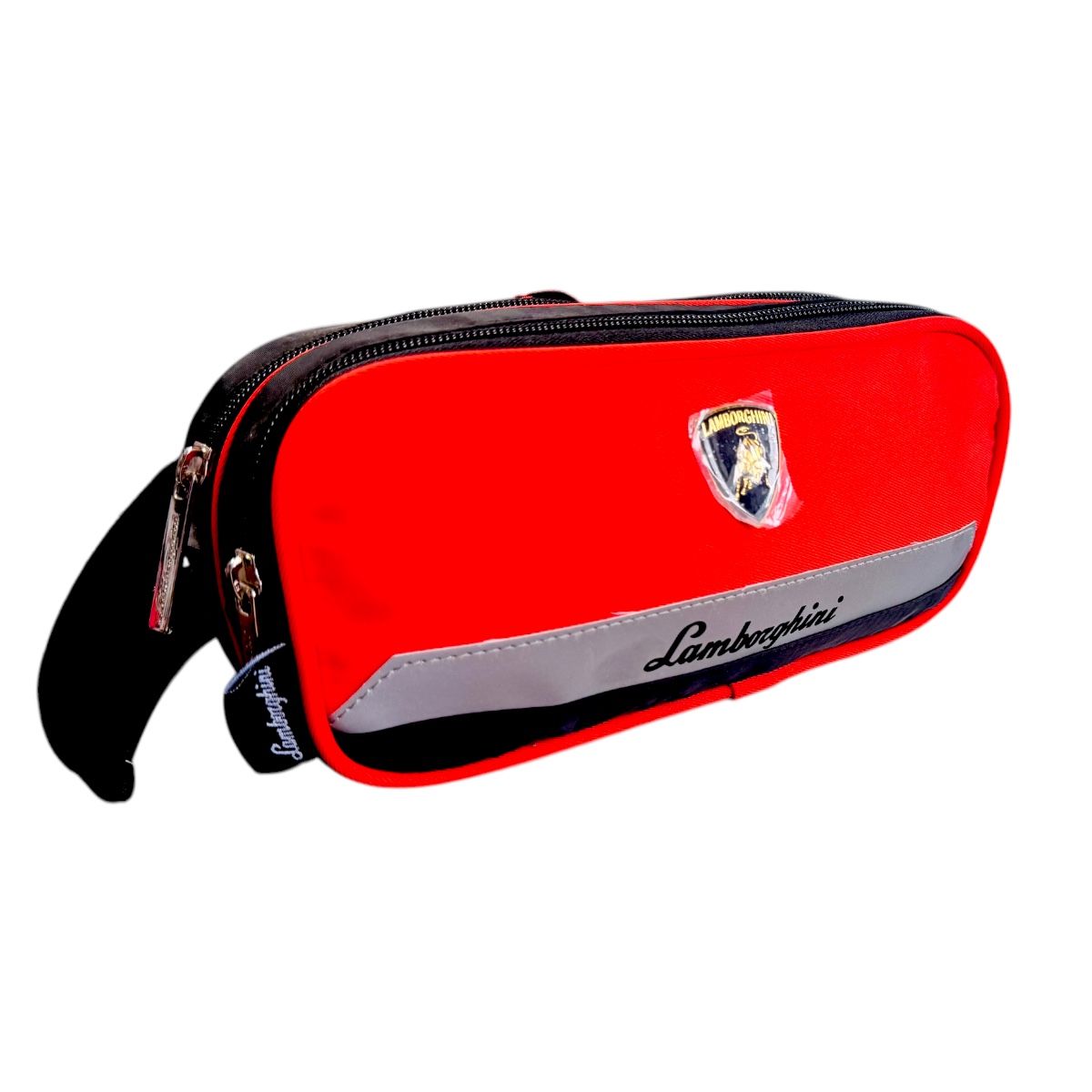 Foto 4 | Lapicera Escolar Doble Cierre Color Rojo Lamborghini