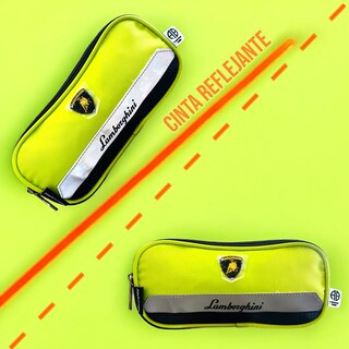 Foto 3 | Lapicera Escolar Doble Cierre Lamborghini Color Verde