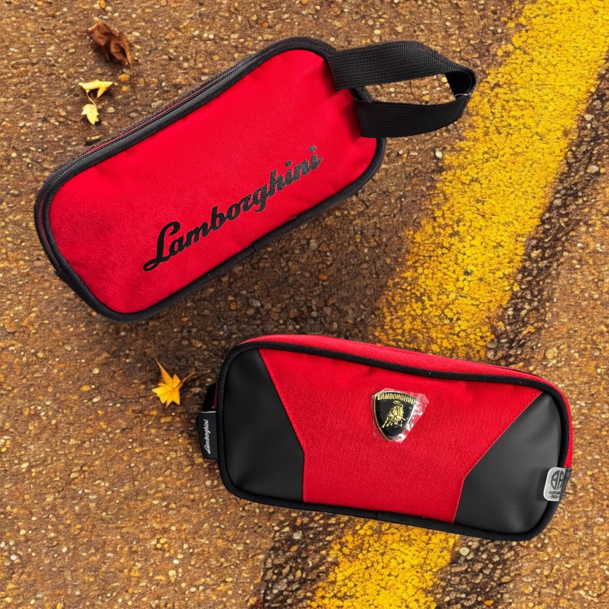Foto 4 | Lapicera Escolar Lamborghini Doble Compartimiento Color Rojo