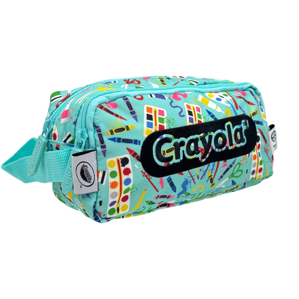 Foto 1 | Lapicera Crayola Escolar Color Aqua Doble Cierre