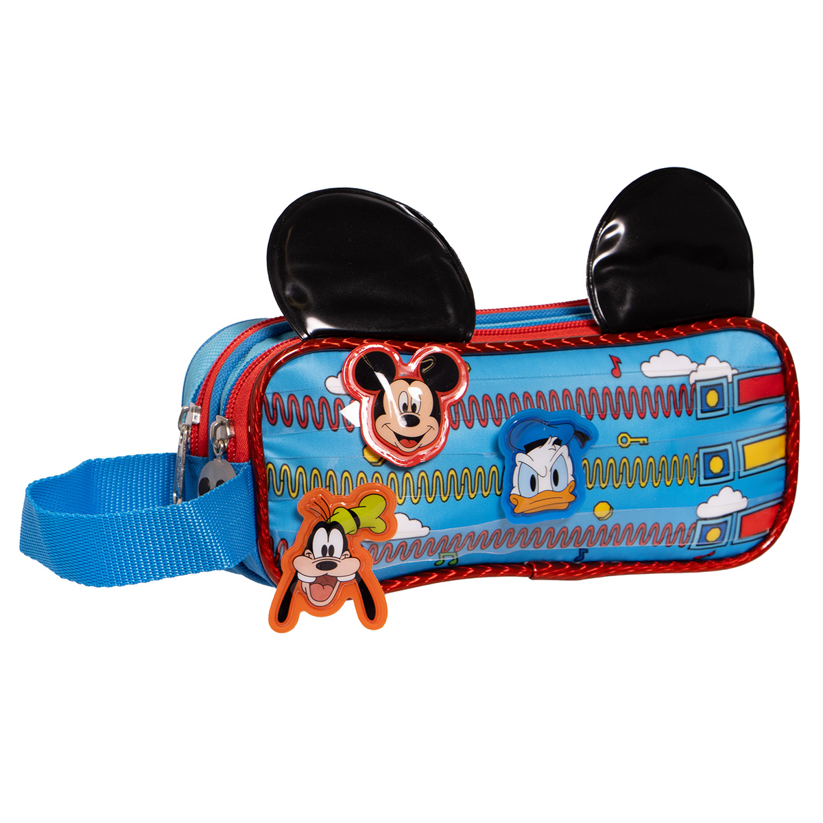 Foto 1 | Lapicera Doble Infantil Unisex Disney Mickey (mickey Mouse Donald Guffy)
