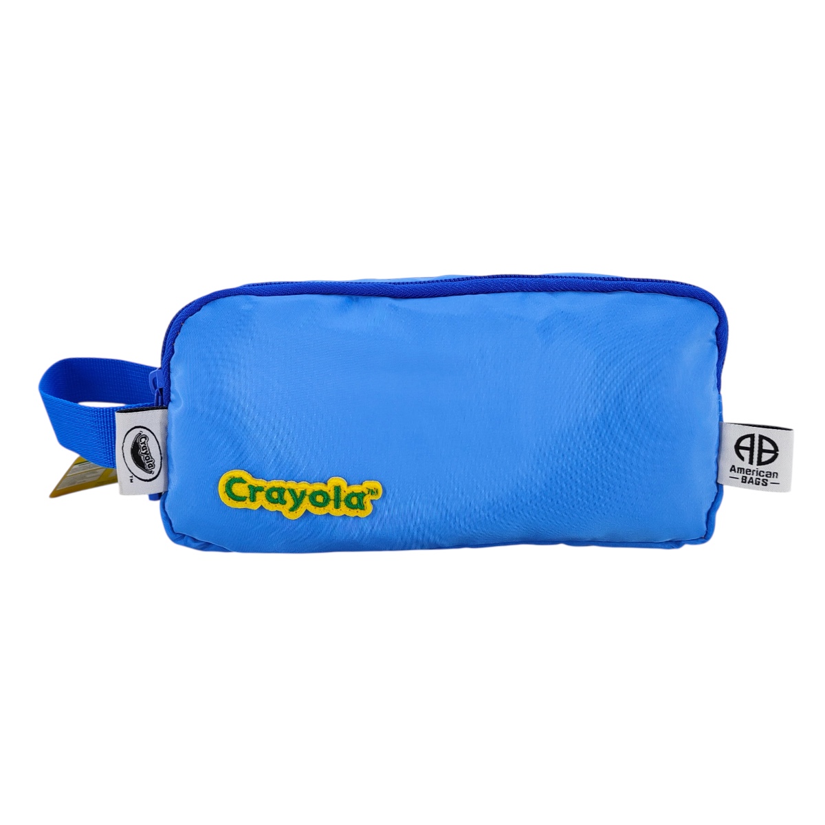 Lapicera Escolar Doble Cierre Juvenil Color Azul Licencia Crayola