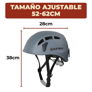 Foto 6 | Casco Protector De Escalada y Alpinismo color Gris