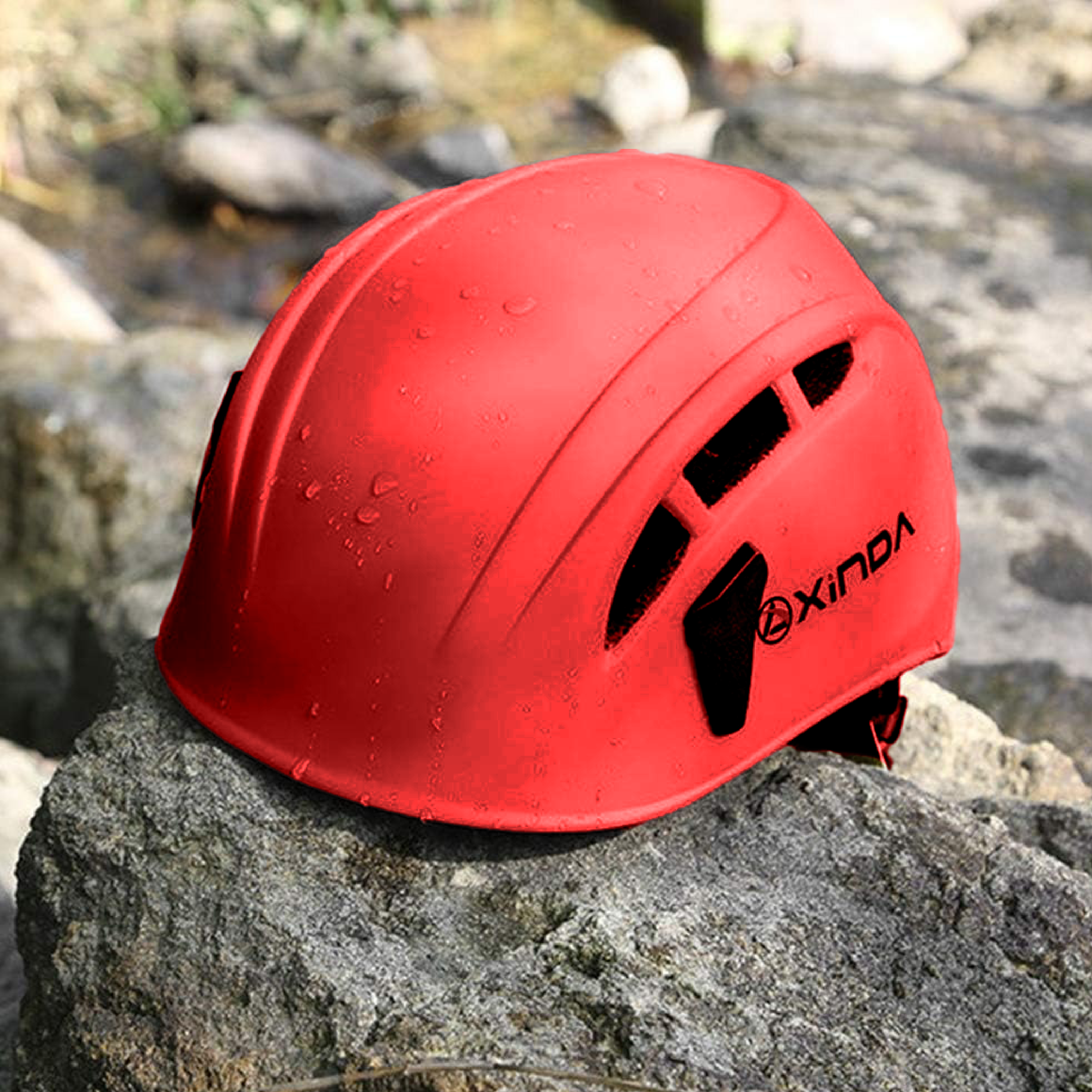 Foto 4 pulgar | Casco Protector De Escalada Y Alpinismo Color Rojo