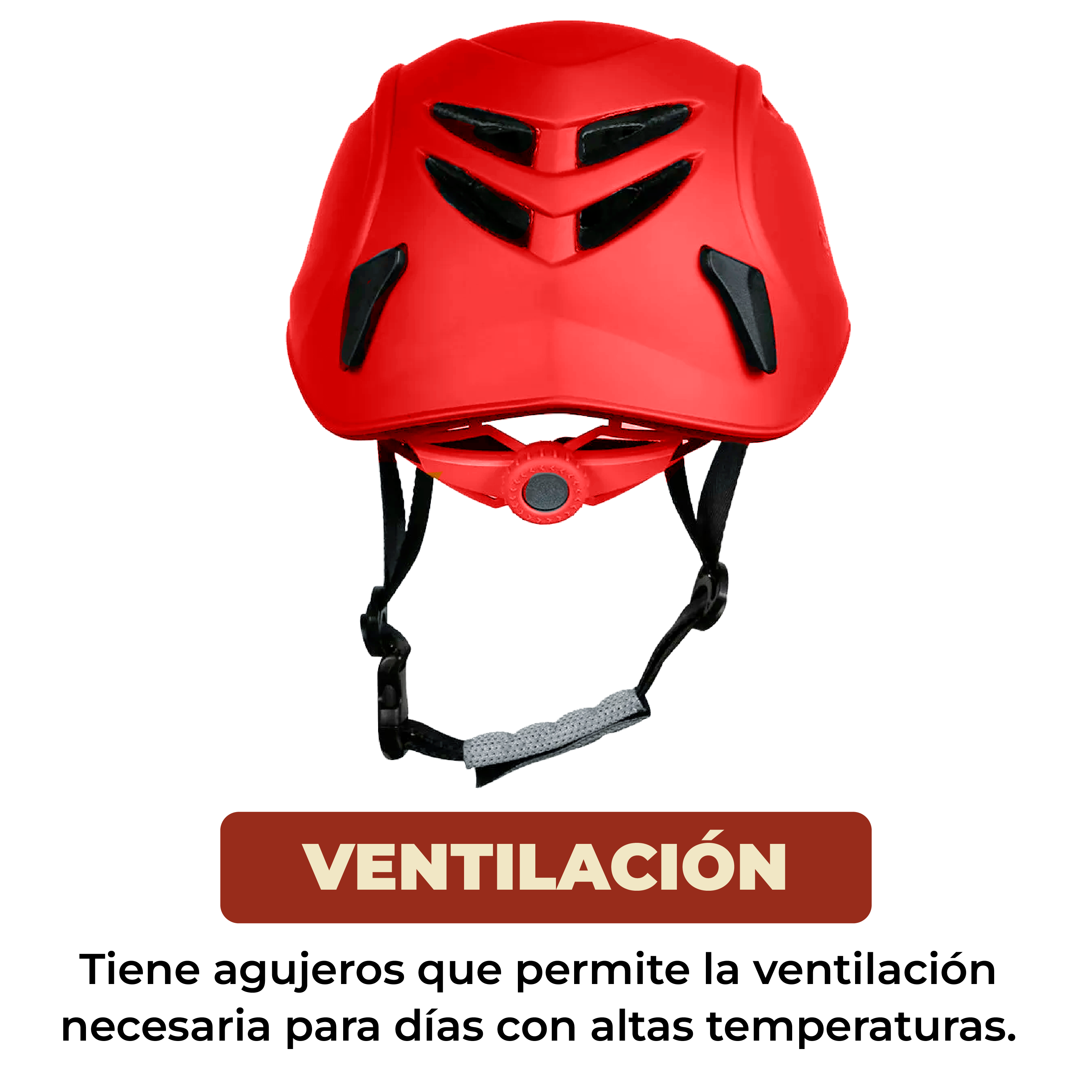 Foto 5 | Casco Protector De Escalada Y Alpinismo Color Rojo