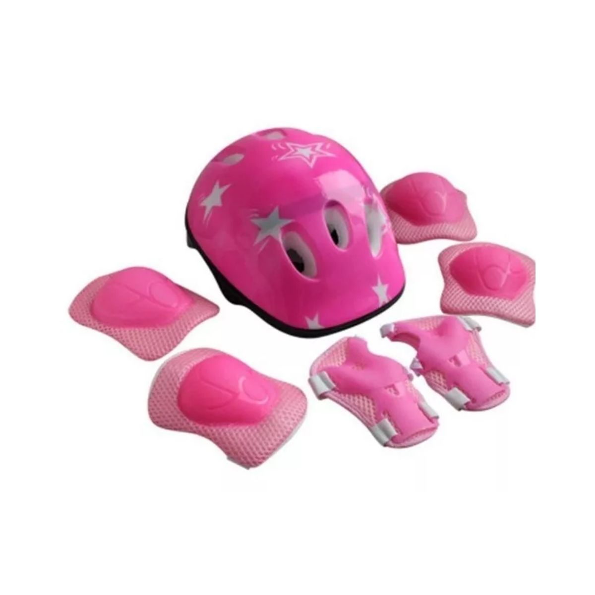 Foto 1 | Kit de Protección para Patín con Casco para Niña
