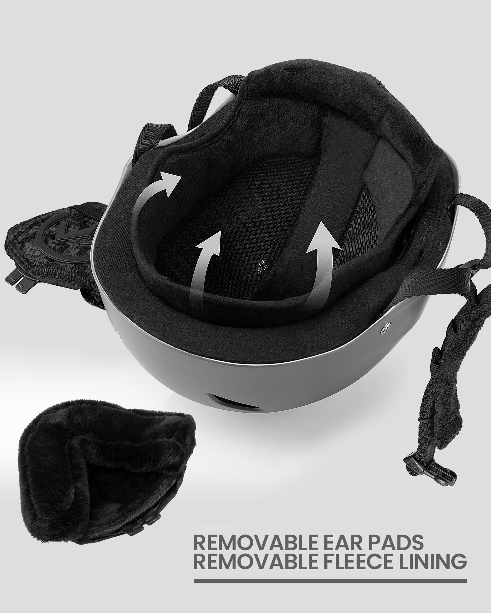 Foto 4 pulgar | Casco De Esquí Outdoormaster Kelvin Para Hombres, Mujeres Y Jóvenes - Gris - Venta Internacional.